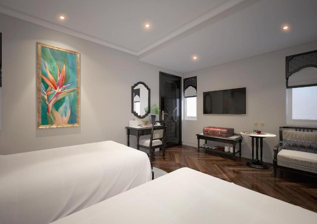 Hanoi Graceful Hotel And Travel Exteriér fotografie